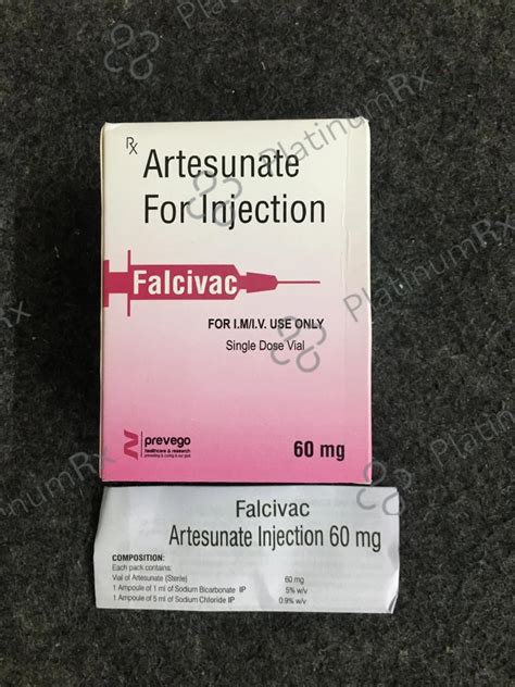 Falcivac 60mg Injection 10ml - Save -726% on Substitute Medicine