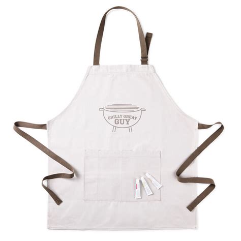 Grilly Great Guy Adult Apron Handprint Kit - Kitchen Linens | Hallmark