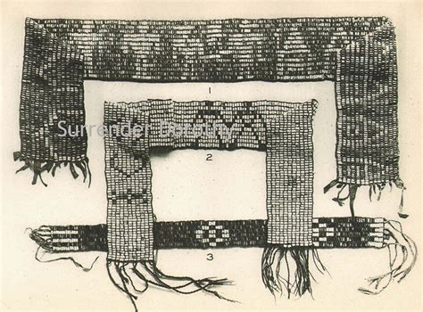 Native American Shell Art Wampum Belts Coastal Traditions