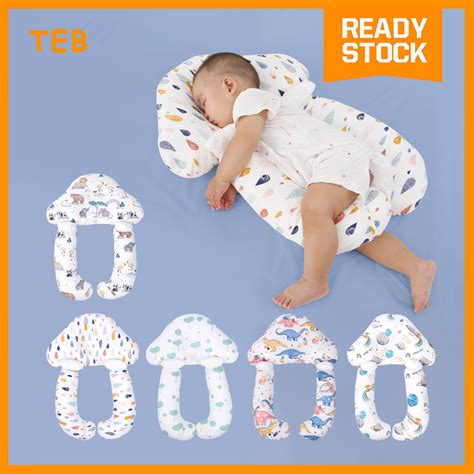 Anti Flat Head Baby Pillow with Bolster – Bantal Bayi Memory Foam ...