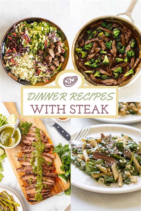 11 Dinner Recipes with Steak - Girl Gone Gourmet