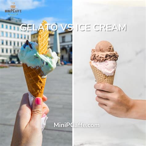 Gelato vs Ice Cream - What’s the Real Difference? – MiniPCaffe.com