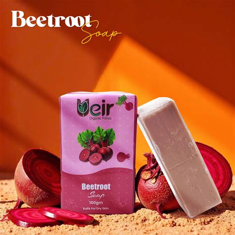 Beetroot Soap 100g – Ueir Organic Foods