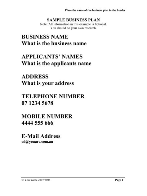 Business Plan Guide Template 的图像结果