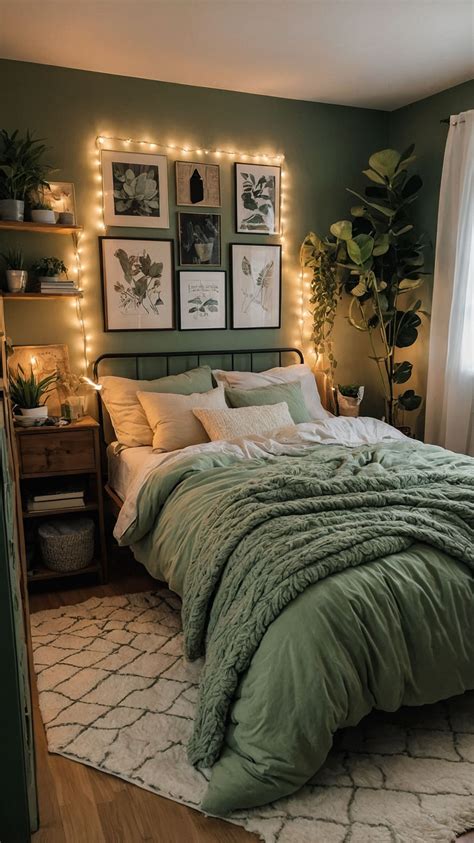 Sage Green Dorm Room Ideas | Bedroom makeover, Bedroom interior ...