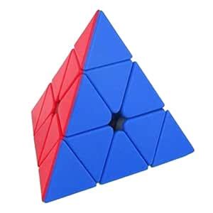 Buy Drift Pyraminx Cube, 3x3 Triangle Shape Stickerless Speedcube, High ...