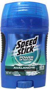 SPEED STICK Power Of Nature Avalanche Deodorant Deodorant Stick - For ...