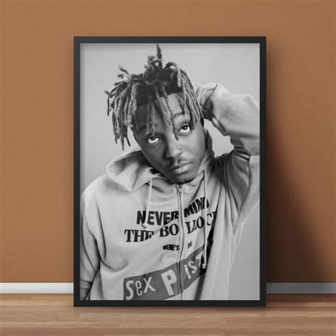 Juice WRLD Poster, American Rapper, Juice WRLD Print, Juice WRLD Canvas ...