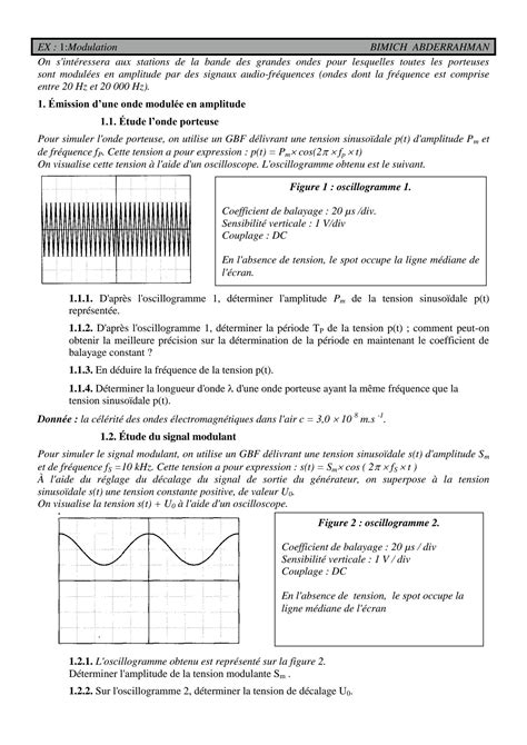 Modulation Exercices 的图像结果