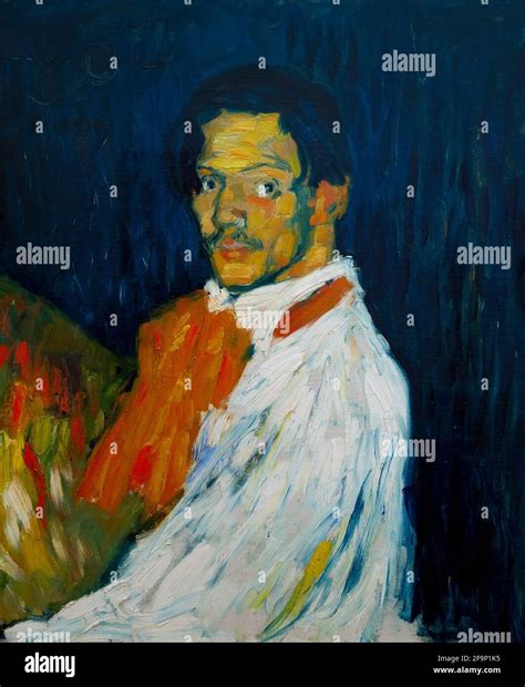 Self portrait picasso 1901 hi-res stock photography and images - Alamy
