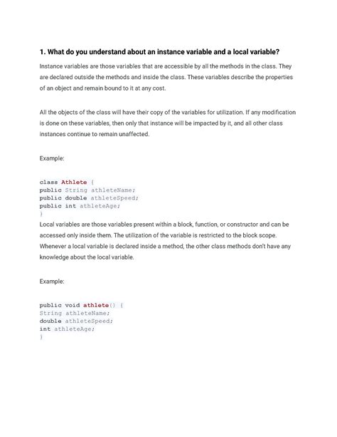 Image result for What Is Variable in Java Interview Questions