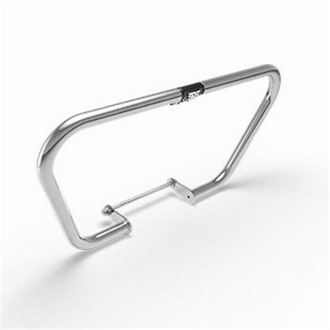Royal Piston Trapezium Leg Guard: Heavy Duty, Stylish Crash Guard, Eng