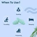 GUBB Silicone Ear Plugs For Noise Reduction For Studying, Sleeping ...