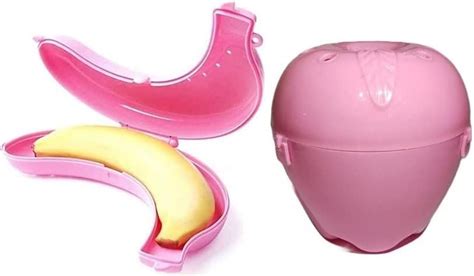Banana Case + Apple Case Combo for School or Office | Plastic tiffins ...