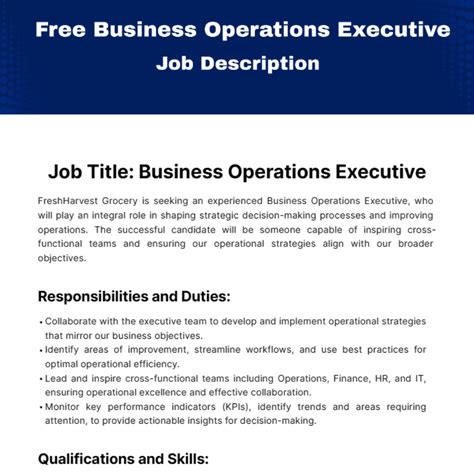 Operations Executive 的图像结果