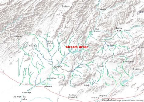 Image result for How to Create Stream Order Map in ArcMap