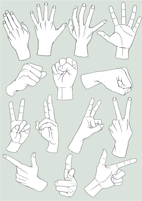 Image result for Hand Reference Drawing Tips