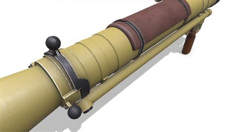 Carl Gustaf M2 Recoilless Rifle Low-poly PBR 3D - TurboSquid 2181646