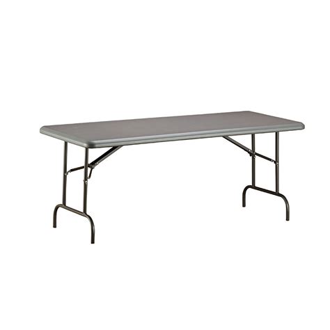 Adjustable Height Folding Table