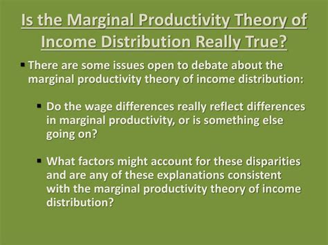 Image result for Marginal Productivity Theory Explained