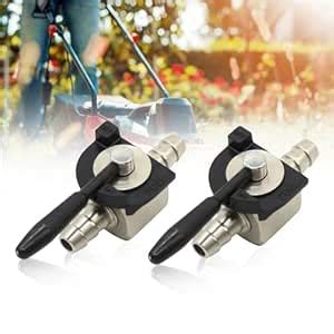 Yunnergo 2Pcs 1/4 Inch Heavy Duty Fuel Gas Shut-Off Valve Steel in-Line ...