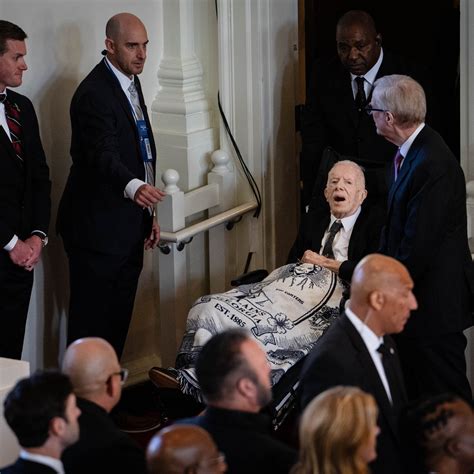 Jimmy Carter Emerges From Hospice Care for Rosalynn's Memorial Serv...