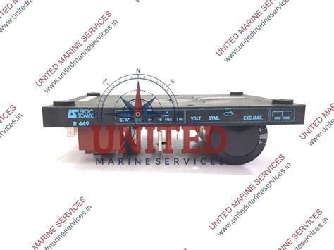 LEROY SOMER R 449 AVR R449 AUTOMATIC VOLTAGE REGULATOR | United Marine ...