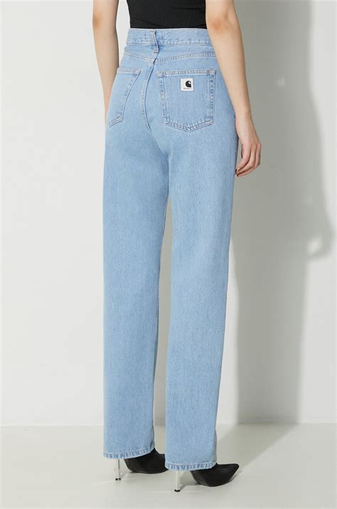 Carhartt WIP jeansy Noxon Pant damskie medium waist I031920.112 w PRM