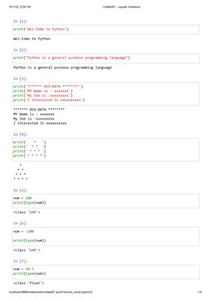 HTML Lecture Hand Written Notes - Web Programming - Studocu