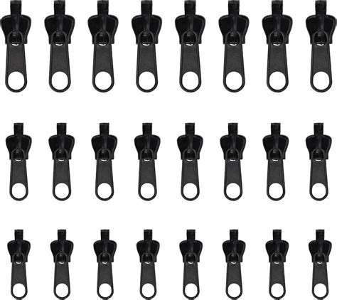 24pcs Fix Zip Puller, Zipper Fixer Detachable Zipper Repair Kit ...