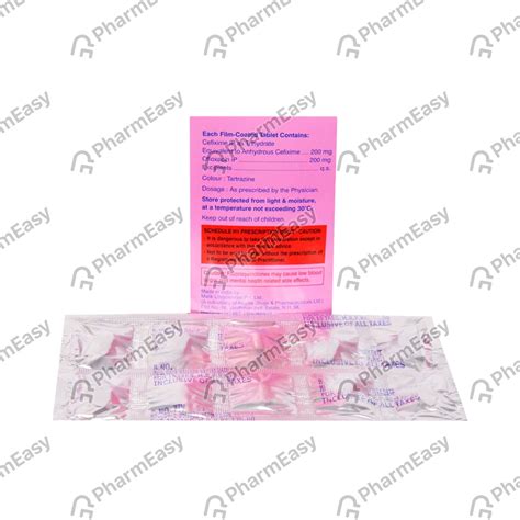 Extacef Plus Tablet: Uses, Side Effects, Price & Dosage | PharmEasy