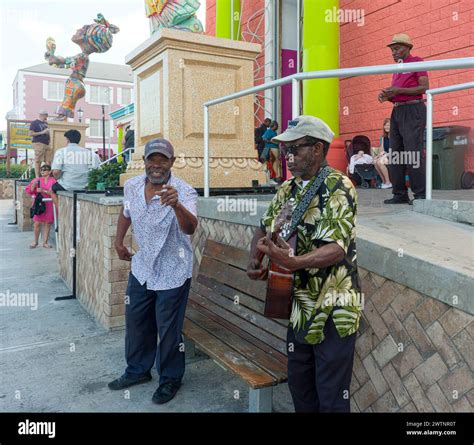 NASSAU, BAHAMAS - January 31, 2024: With a population of 260,000 ...