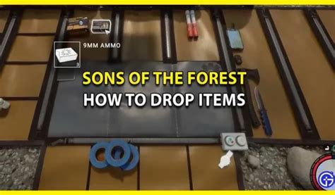 So lassen Sie Gegenstände in Sons Of The Forest fallen (Gegenstände aus ...