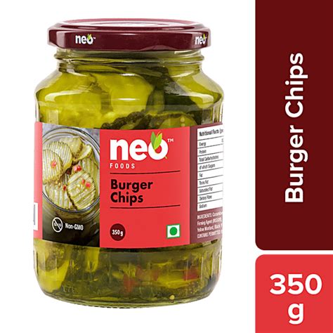 Buy Neo Burger Chips 350 Gm Jar Online At Best Price of Rs 170 - bigbasket