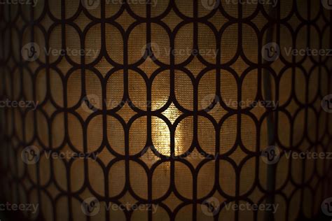 Incandescent lampshade. Texture of lighting fixture. Designer light ...