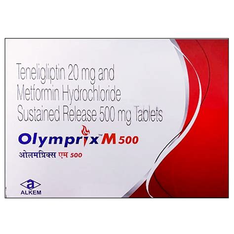 Olymprix M 500 Tablet 15's Price, Uses, Side Effects, Composition ...