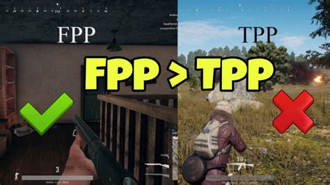 PUBG Mobile Game में TPP Vs FPP क्या है? कौन सा PUBG Game Mod आपके लिए ...