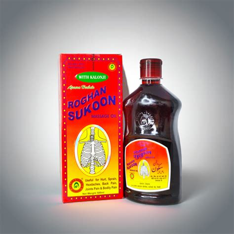 Roghan Sukoon Massage Oil 500ML – Lightweight Aromatic Body Oil for ...