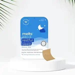 Wellbeing Nutrition Melts into Restful Sleep Melatoninin 10mg strip 30s ...