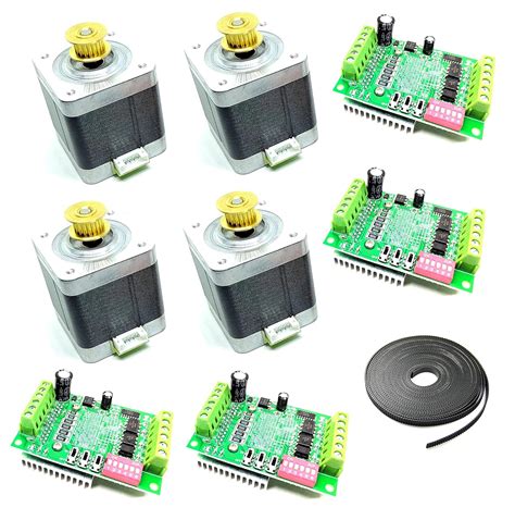 INVENTO 4Pcs Nema 17 5 Kg-cm Bipolar Stepper Motor with inbuilt 20 ...