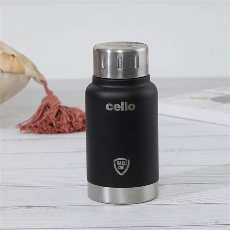 Cello Duro Top Double Walled Insulated Flask | Vacusteel Water Flask ...