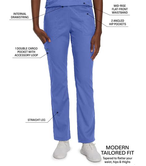 Buy Landau 2042-BGPR-PXL, ProFlex Galaxy Blue Scrub Pants, PXL - Prime ...