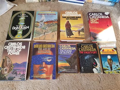 Carlos Castaneda's 9 Book Set: The Teachings of Don Juan, A Separate ...
