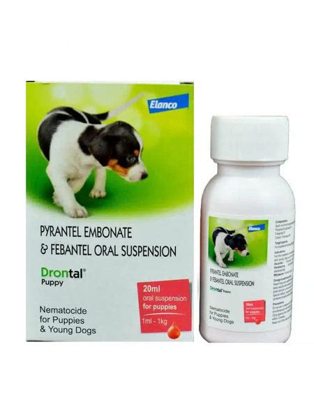 Elanco Drontal Puppy Dewormer 20ml – petstreetonline