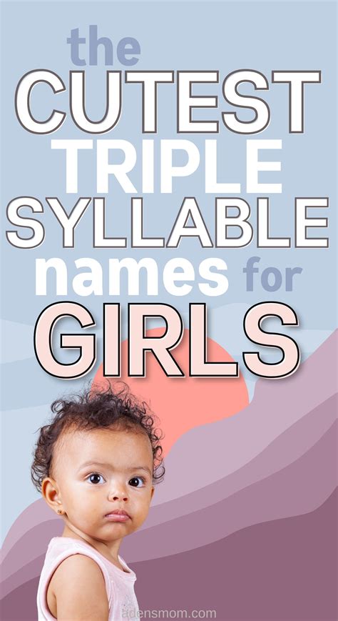 Female Names 3 Syllables