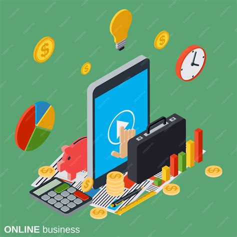 Online Business Illustration 的图像结果