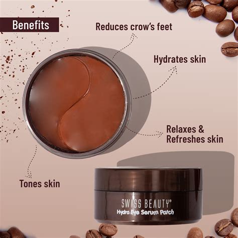 Buy Anti Fine Line Hydra Eye Serum Patch with Coffee - Swiss Beauty
