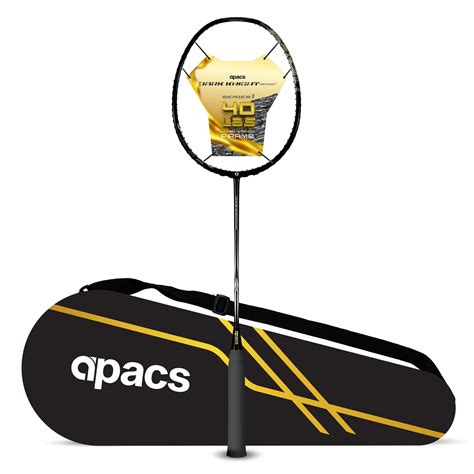 APACS Dark Knight Badminton Racket – Buy Online - TriplePointSports