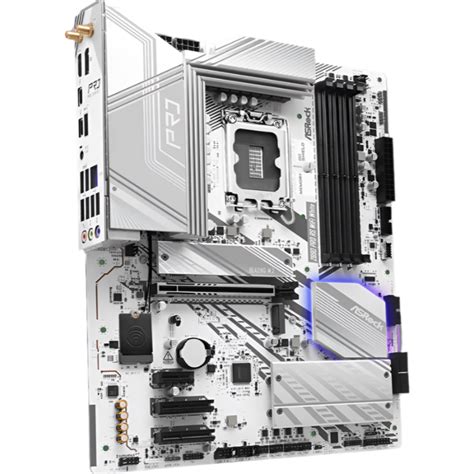 Buy ASROCK Z890 Pro RS WIFI DDR5 Intel Motherboard (White) | Elitehubs ...