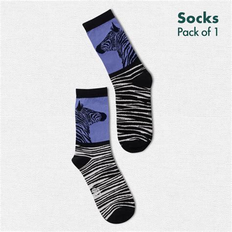 Buy 100% organic cotton unisex crew length socks online in India – hexafun